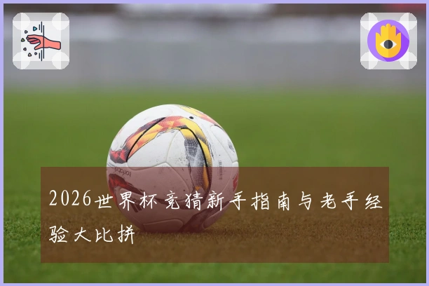 2026世界杯竞猜新手指南与老手经验大比拼